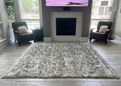 Super Soft Faux Sheepskin Square Rug - Image 6