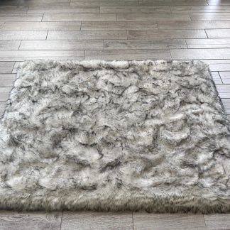 Super Soft Faux Sheepskin Square Rug