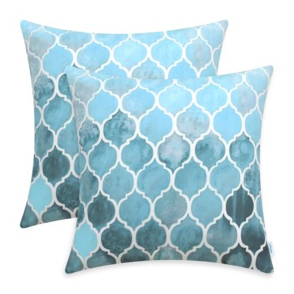 Sea Rhyme Diamond Pattern Pillowcase - Image 7