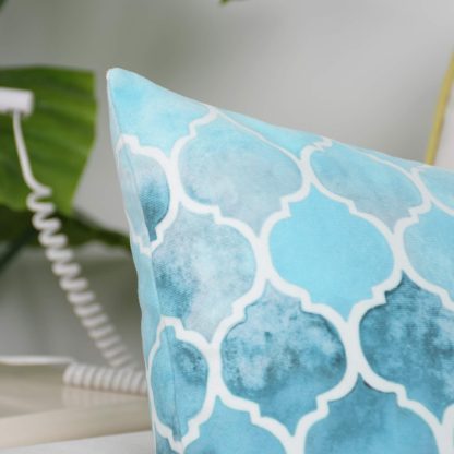 Sea Rhyme Diamond Pattern Pillowcase - Image 3