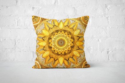 Mandala flower pillow - Image 5