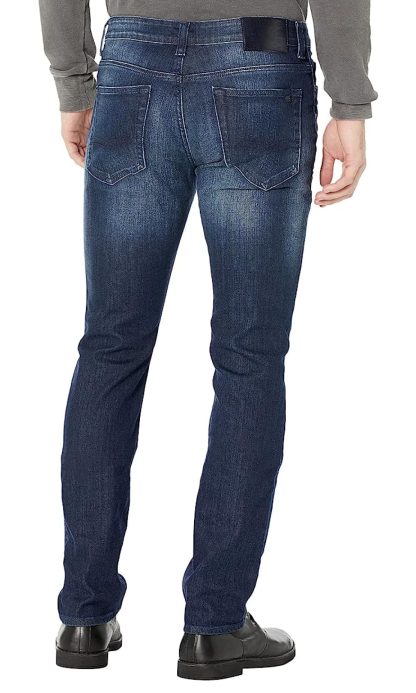 Men's medium blue straight jeans - Image 2