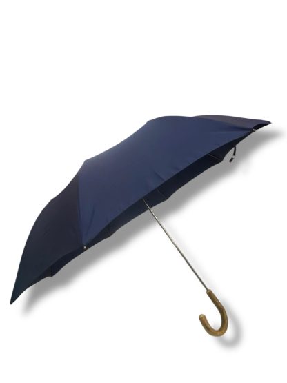 Vintage solid wood curved handle umbrella
