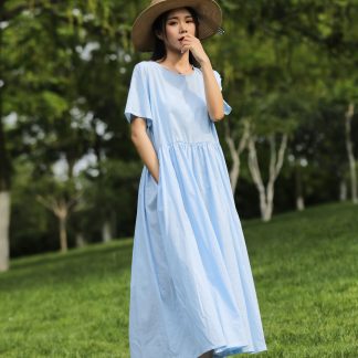 Light blue dress