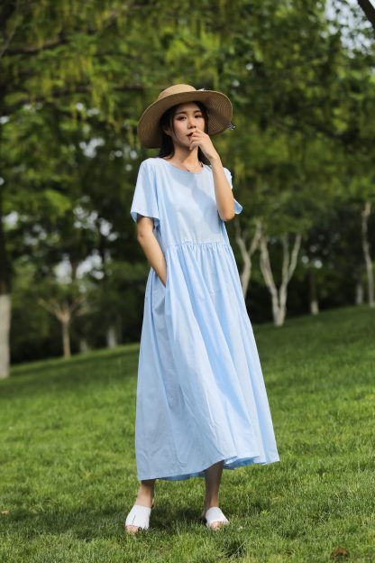 Light blue dress