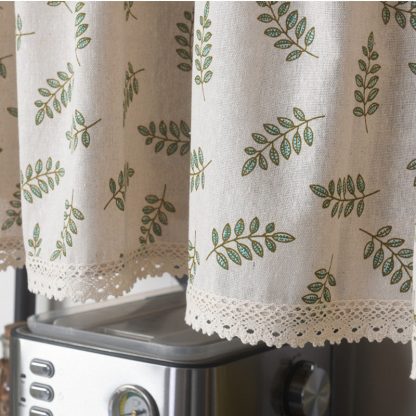 Fresh Leaf Language Half Curtain - Image 6