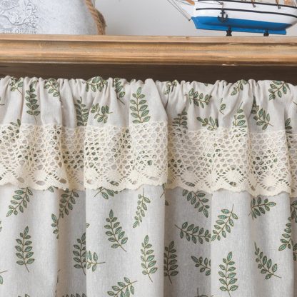Fresh Leaf Language Half Curtain - Image 5