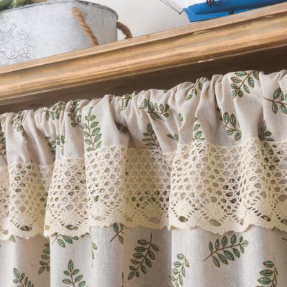 Fresh Leaf Language Half Curtain - Image 4