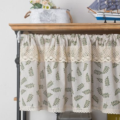 Fresh Leaf Language Half Curtain - Image 2