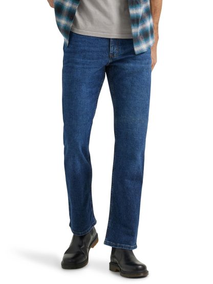 Men's classic straight jeans