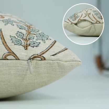 Vintage Palace Floral Jacquard Pillowcase - Image 4