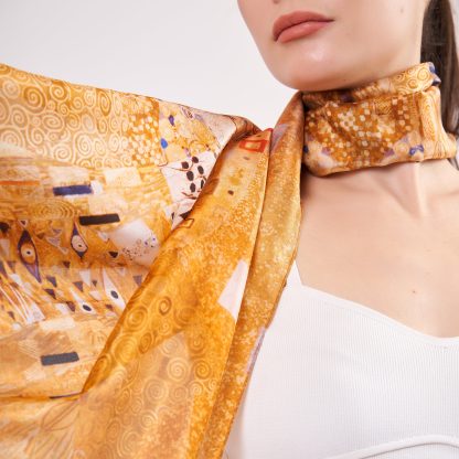 Art print silk scarf - Image 3