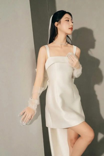 Elegant strapless dress - Image 5