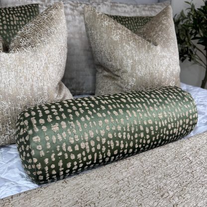 Retro jacquard cylindrical pillow - Image 6