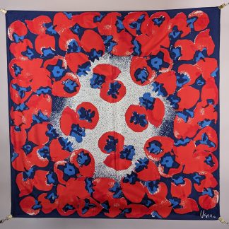 Art print silk scarf
