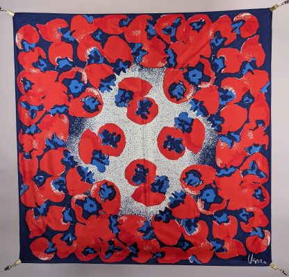 Art print silk scarf
