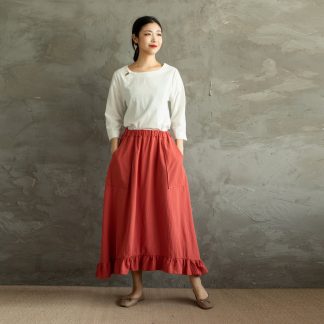 Retro red dress