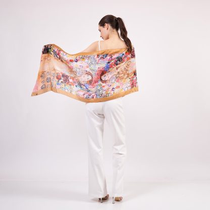 Pure silk scarf - Image 3