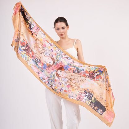 Pure silk scarf - Image 2