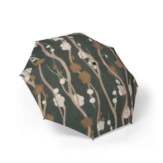 Japanese style plum branch folding umbrella