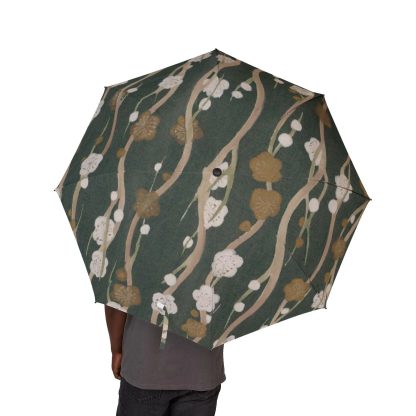 Japanese style plum branch folding umbrella - Image 3
