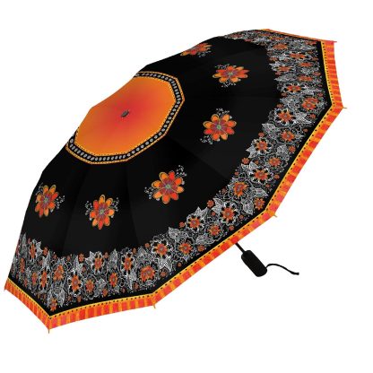 Bohemian style folding umbrella - Image 4