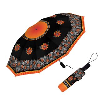 Bohemian style folding umbrella