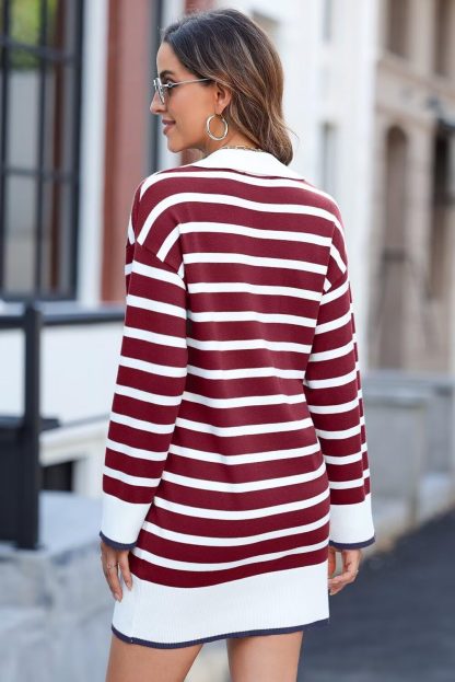 Striped knitted dress - Image 6