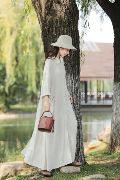 White Shirt Dress - Image 2
