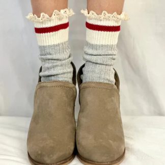Korean style layered lace socks