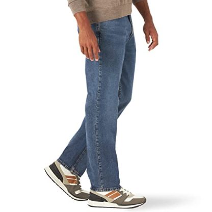 Washed blue straight jeans - Image 3