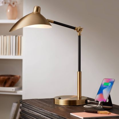 Retro style metal adjustable table lamp - Image 9