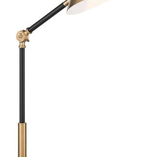 Retro style metal adjustable table lamp