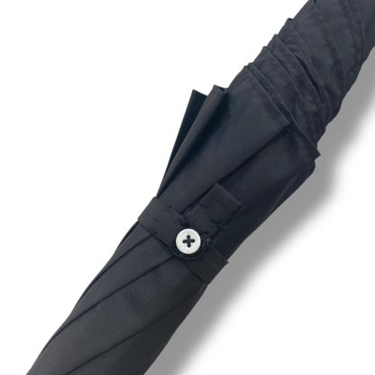Artistic handmade solid wood curved handle long handle umbrella - Image 3