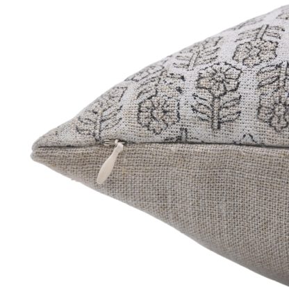 Geometric Plant Jacquard Pillowcase - Image 4