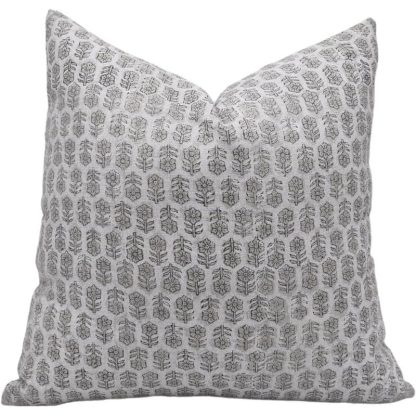 Geometric Plant Jacquard Pillowcase