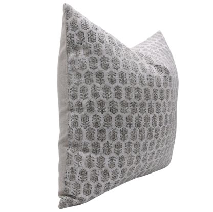 Geometric Plant Jacquard Pillowcase - Image 2