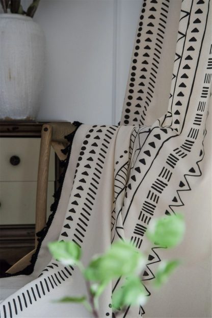 Geometric Bohemian Curtains - Image 3
