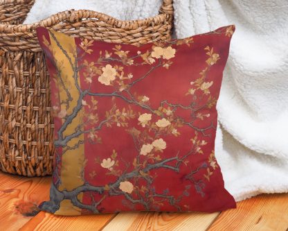 Chinese style flower and bird pillow - Image 5