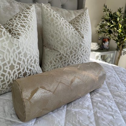 Fashion jacquard cylindrical pillow - Image 6