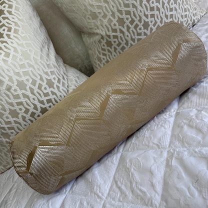 Fashion jacquard cylindrical pillow