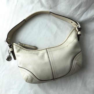 Classic White Underarm Bag