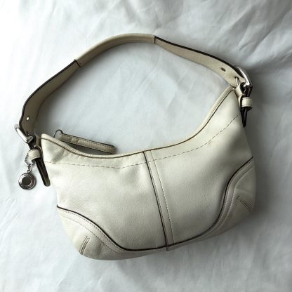 Classic White Underarm Bag