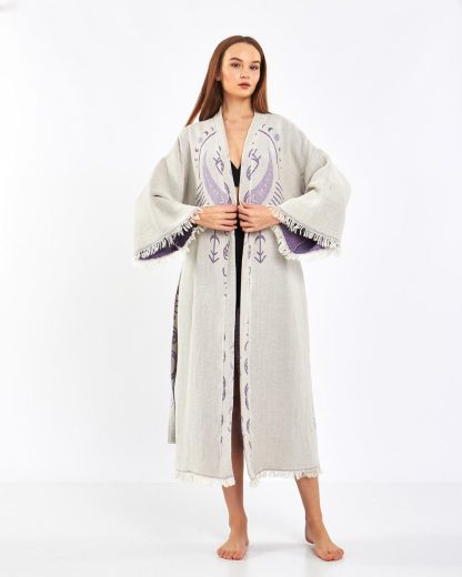 Lazy printed bathrobe - Image 2