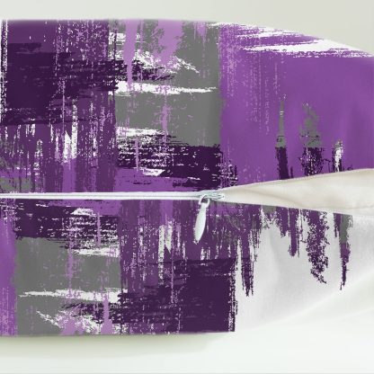 Artistic brushstroke pillowcase - Image 8