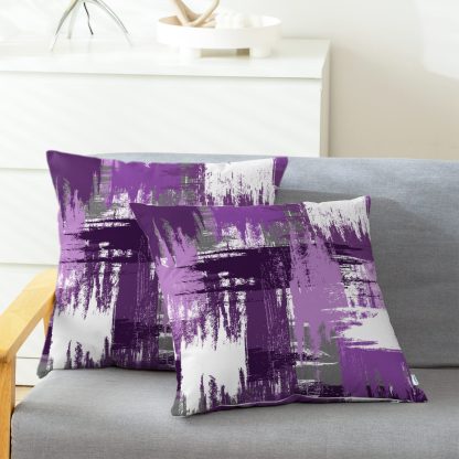 Artistic brushstroke pillowcase