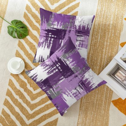 Artistic brushstroke pillowcase - Image 5