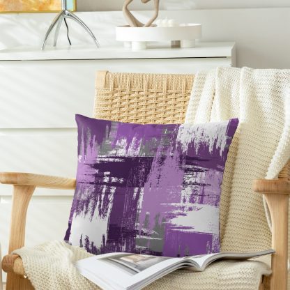 Artistic brushstroke pillowcase - Image 4
