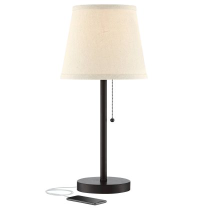 Retro simple fabric table lamp