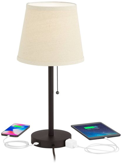 Retro simple fabric table lamp - Image 7